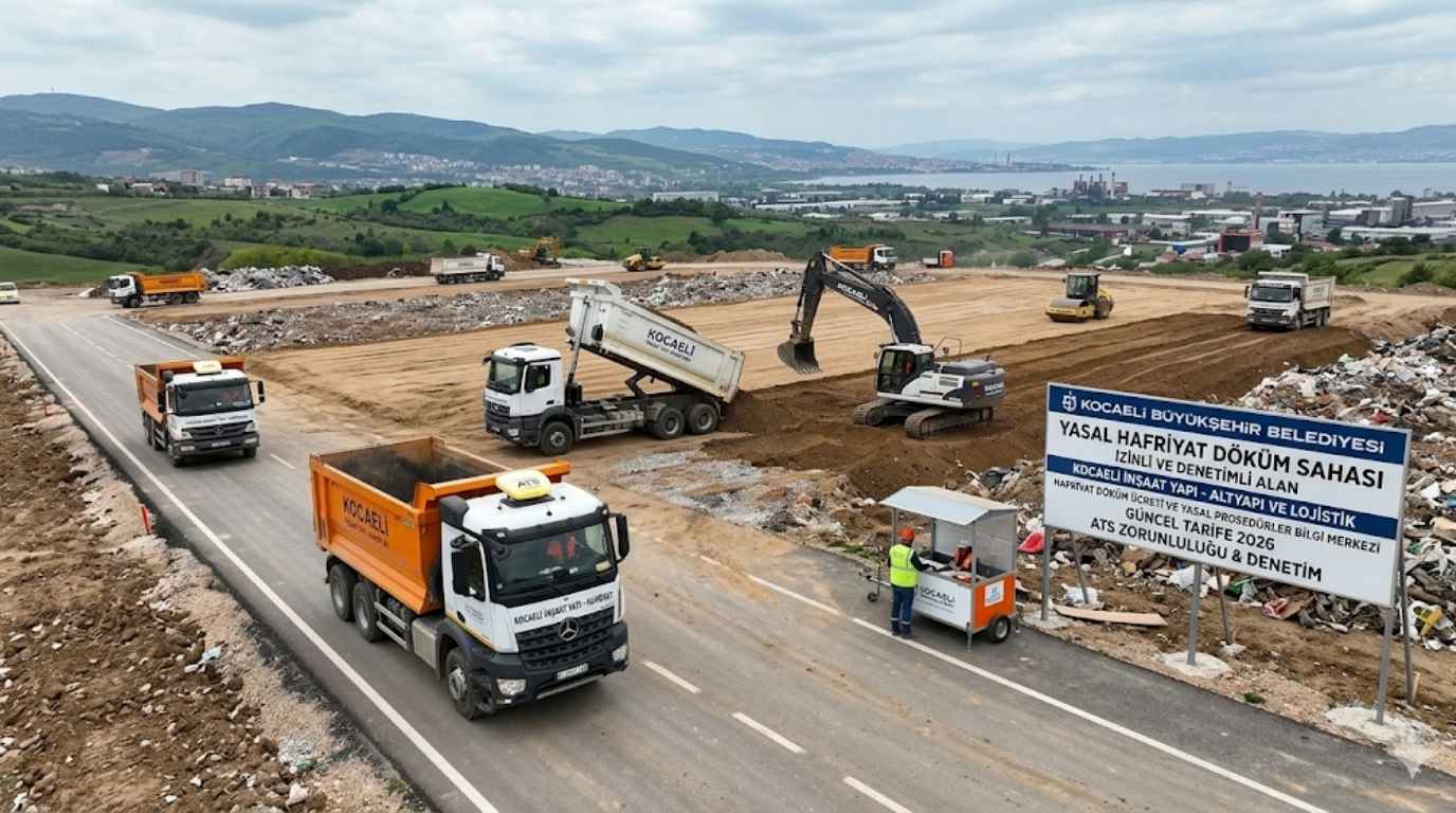 kocaeli hafriyat döküm ücreti 2026 kocaeli büyükşehir belediyesi hafriyat izin belgesi izmit yasal hafriyat döküm sahaları hafriyat toprağı döküm bedeli kocaeli kocaeli inşaat yapı hafriyat