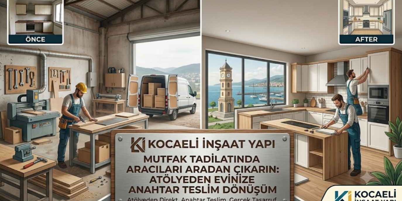 Kocaeli Mutfak Tadilatı İmalattan Anahtar Teslim Kocaeli anahtar teslim mutfak tadilatı ve imalattan mutfak dolabı projesi