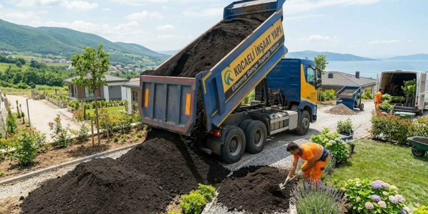 peyzajda toprak seçimi humuslu ve elenmiş toprak neden önemlidir kocaeli inşaat yapı