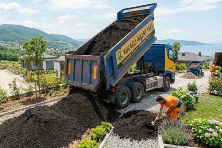 peyzajda toprak seçimi humuslu ve elenmiş toprak neden önemlidir kocaeli inşaat yapı
