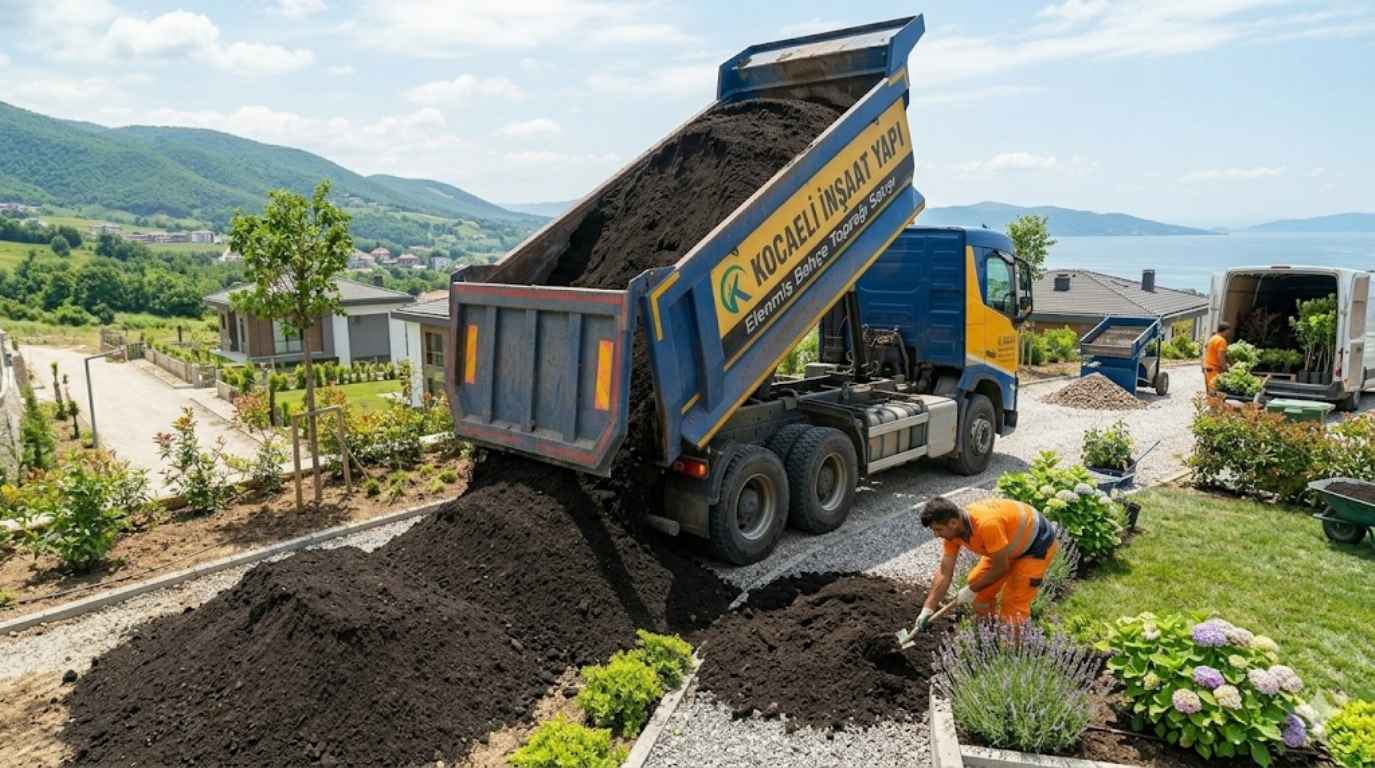 peyzajda toprak seçimi humuslu ve elenmiş toprak neden önemlidir kocaeli inşaat yapı