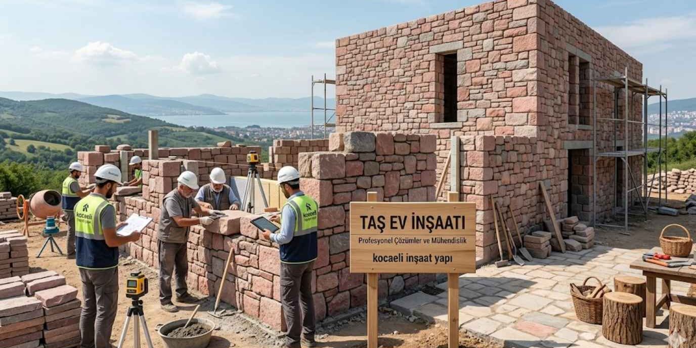 Taş ev inşaatında profesyonel çözümler sunalım kocaeli inşaat yapı şantiyesi mimari proje uygulaması